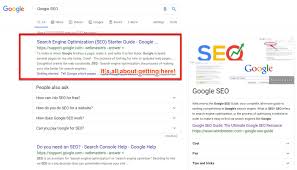 seo optimisation google