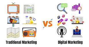 traditional and digital marketing